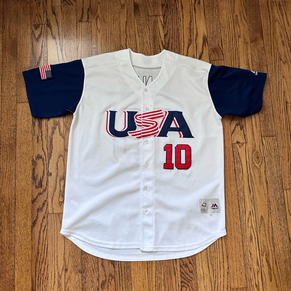 Adam Jones USA Baseball jersey size L (used)